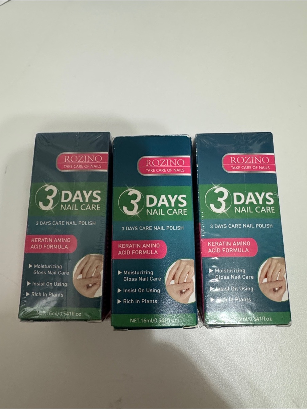 3 Days Nail Care Keratin Nail Polish